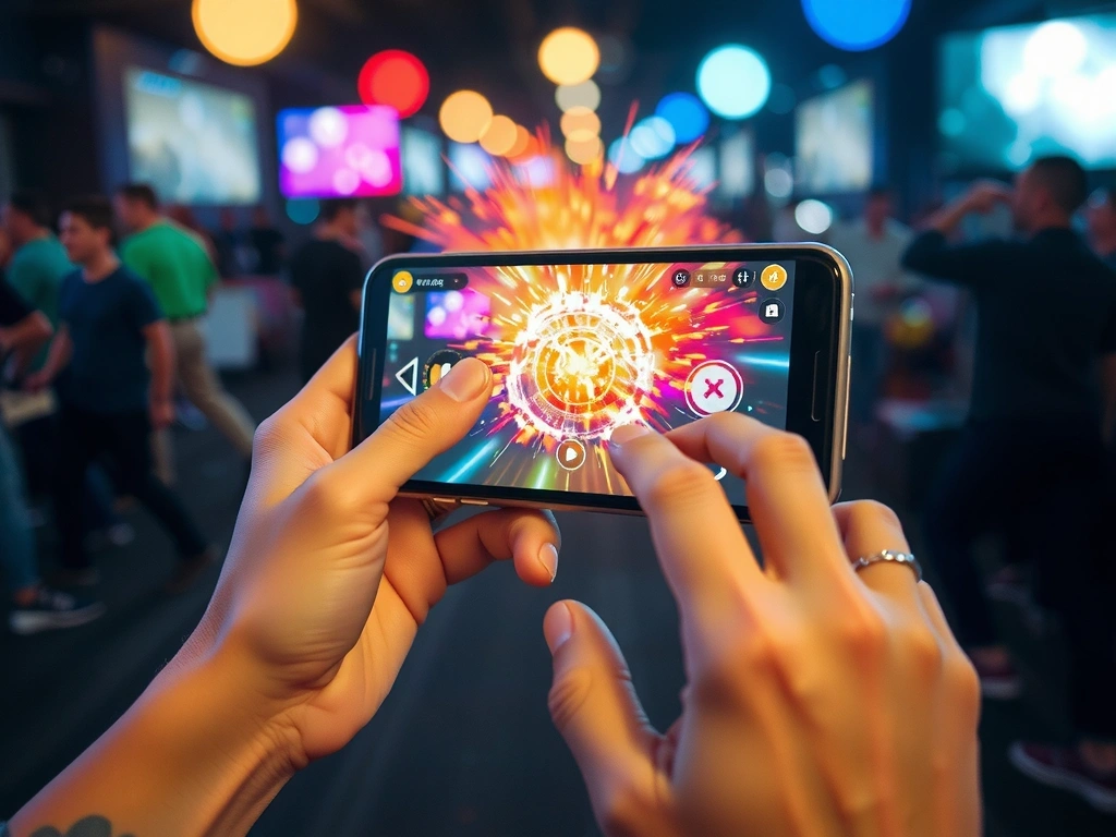 Neon Beat Tap Screenshot