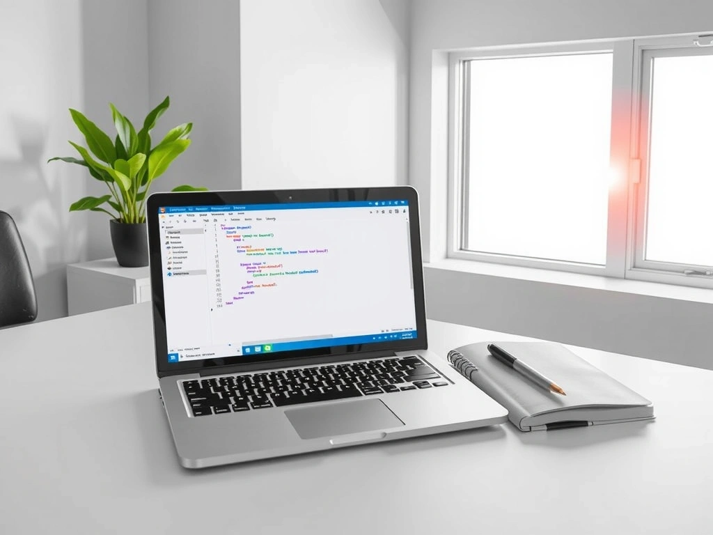 A clean developer workspace